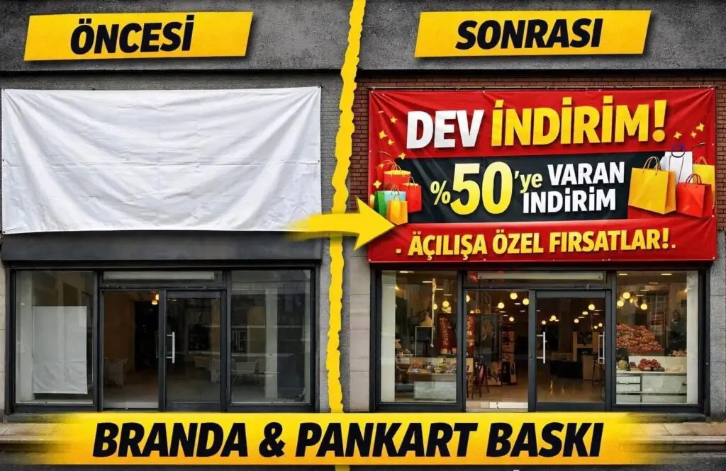 Durmazlar Reklam Vinil Germe branda baskı